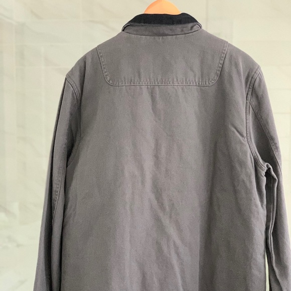 New Barn Style Mens Jacket Charcoal - Picture 6 of 9